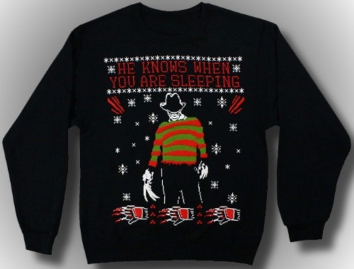 freddie krueger Christmas Sweater