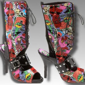 zombie high boots