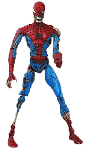 zombie spiderman action figure