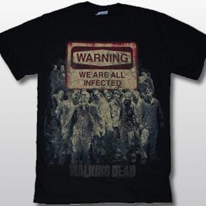 walking dead warning sign