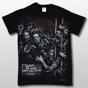 Walking Dead Fence Attack