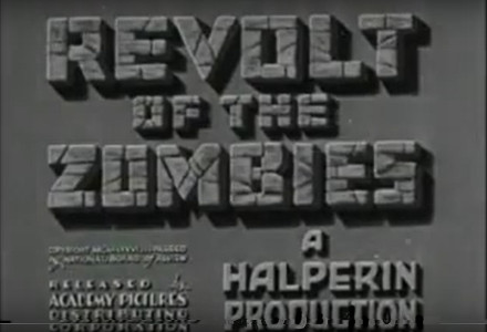 revolt of the zombies