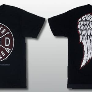 Daryl Dixon Wings and Walker t shirt