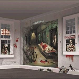 Halloween Asylum Scene