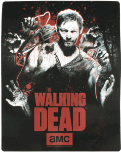 walking dead blanket