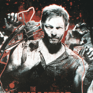 walking dead blanket