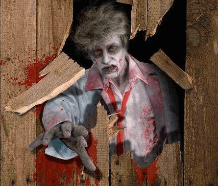 zombie door