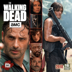 walking dead calendar