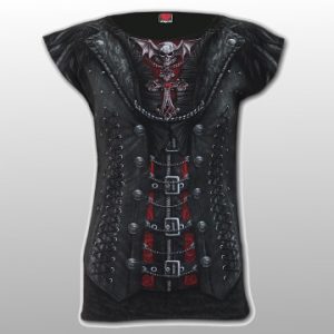 Goth shirt short sleeve