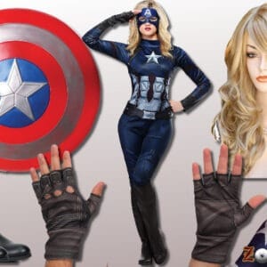 Captain America Women Costume