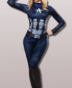 captain america womens costume