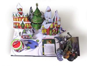 nightmare before christmas pop-up book