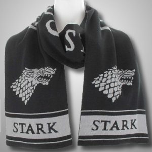 game of thrones stark scarf