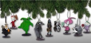 Nightmare Before Christmas Tree Ornament Set