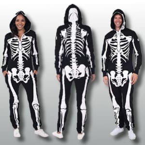 Skeleton Costume Jumpsuit