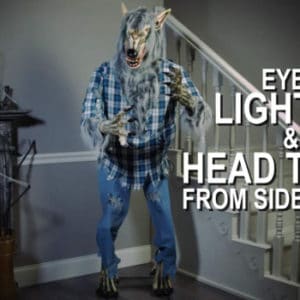Animatronic Werewolf Lifesize