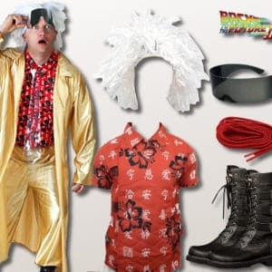 Doc Brown Costume Back to the Future 2