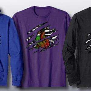 Zombie Heart and Bones Shirt