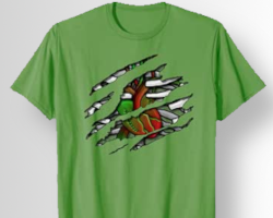 zombie heart and bones shirt