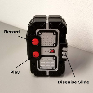 Werewolf costume voice recorder