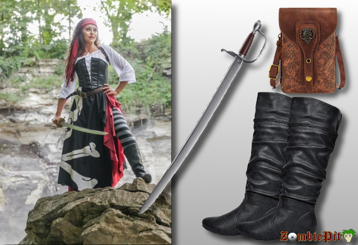 lady pirate costume