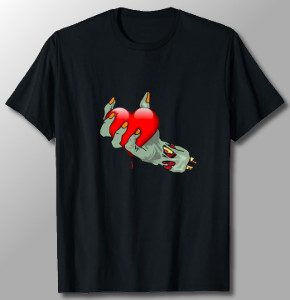 Taken Zombie Heart in Hand