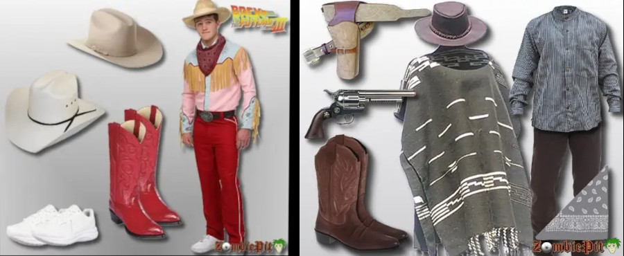 Marty McFly Cowboy Costume