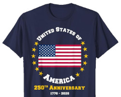 250 years t-shirt