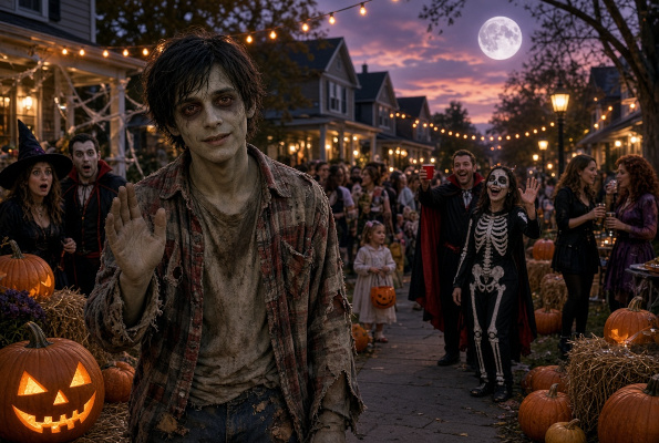 Halloween Unmasked Zombie